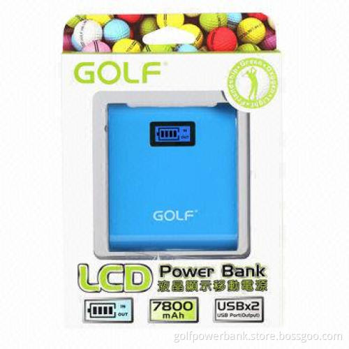 Waterproof power bank, 7,800mAh with CE, FCC and ROHS certifications